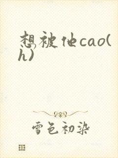 想被他cao(h)