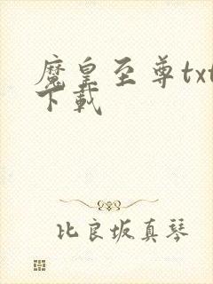 魔皇至尊txt下载