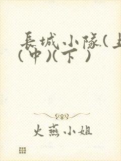 长城小队(上)(中)(下 )