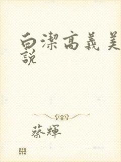 白洁高义美红小说