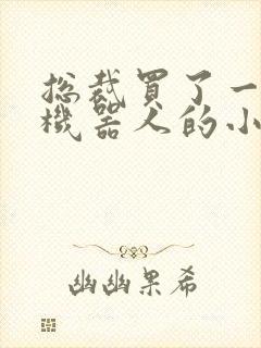 总裁买了一个男机器人的小说