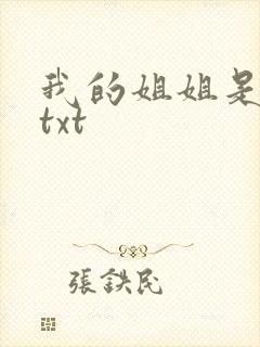 我的姐姐是美女txt