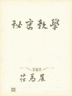 秘密教学