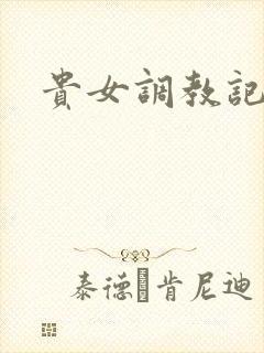 贵女调教记