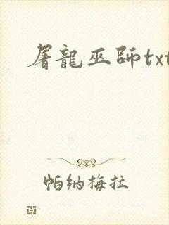 屠龙巫师txt