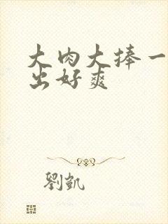 大肉大捧一进一出好爽