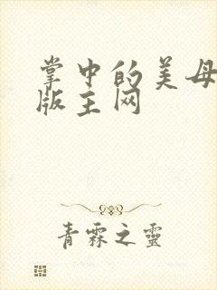 掌中的美母第一版主网