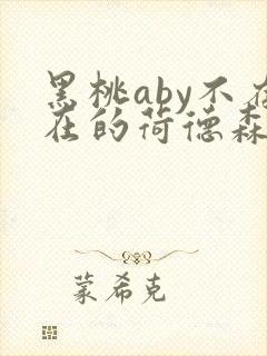 黑桃aby不存在的荷德森笔趣阁