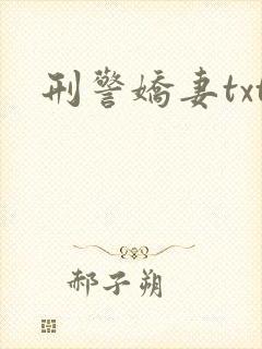 刑警娇妻txt