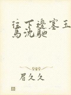 往下边塞玉器骑马沈驰