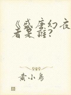 《盛唐幻夜》作者是谁?