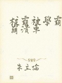 校霸被学霸玩到崩溃车