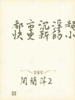 都市沉浮超前超快更新的小说