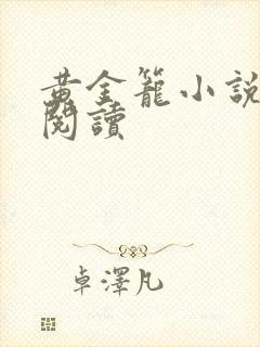 黄金笼小说免费阅读