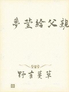 梦莹给父亲治病