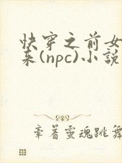 快穿之前女友归来(npc)小说免费阅读
