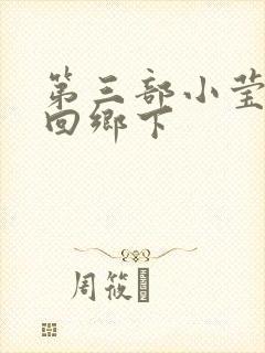 第三部小莹乱翁回乡下