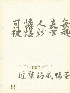 可怜人夫每天都被爆炒笔趣阁