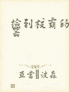 捡到校霸的遥控器