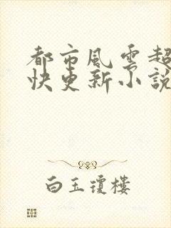 都市风云超前超快更新小说