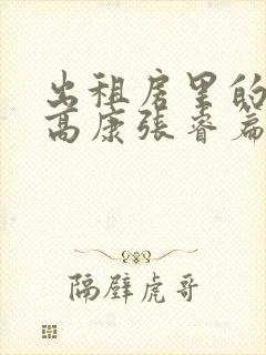 出租房里的交互高康张睿篇