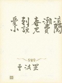 爱到春潮滚滚来小说免费阅读