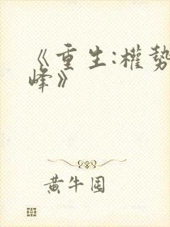 《重生:权势巅峰》