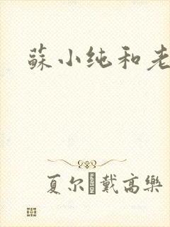 苏小纯和老苏
