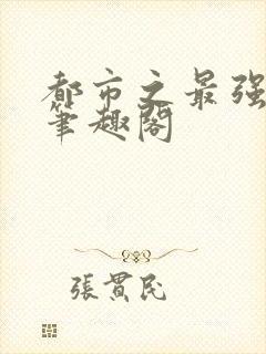 都市之最强狂兵笔趣阁