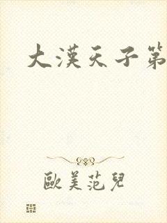 大汉天子第一部