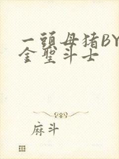 一头母猪BY黄金圣斗士