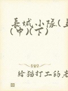 长城小队(上)(中)(下)