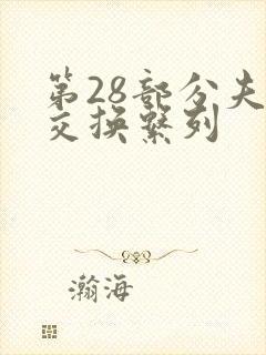 第28部分夫妇交换系列