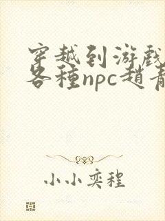 穿越到游戏里和各种npc赵青蔓