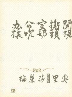 办公室撕开奶罩揉吮奶头视频