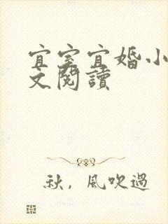 宜室宜婚小说全文阅读