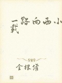 一路向西小说下载
