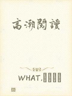 高潮阅读