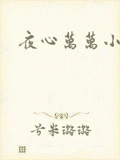 夜心万万小说