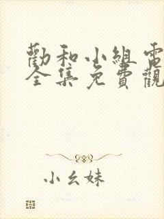 劝和小组电视剧全集免费观看