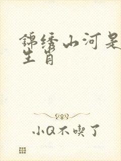 锦绣山河是什么生肖