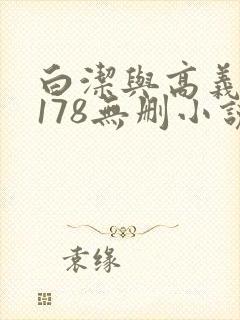 白洁与高义1～178无删小说