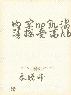 肉宴np饥渴放荡总受高hbl