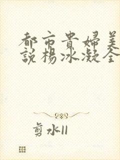 都市贵妇美腿小说杨冰凝全文阅读