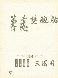 第章双胞胎姐妹齐飞