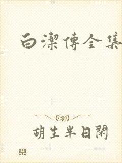 白洁传全集