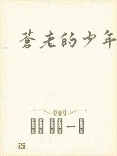 苍老的少年