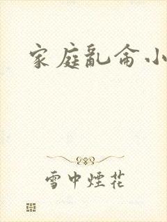 家庭乱仑小说