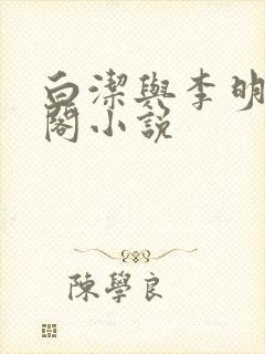 白洁与李明笔趣阁小说