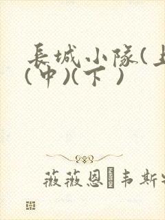 长城小队(上)(中)(下 )